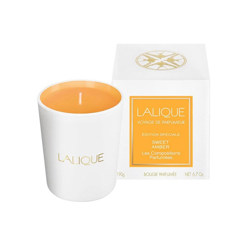 Lalique Les Compositions Parfumées Sweet Amber Candle 190g