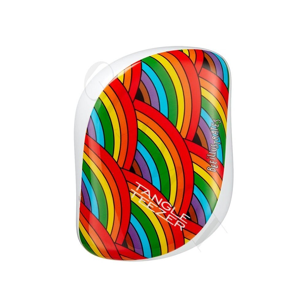 Tangle Teezer Compact Styler Detangling Hair Brush - Rainbow Galore