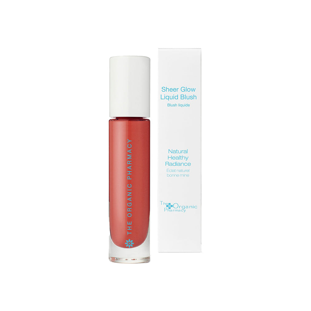 The Organic Pharmacy Sheer Glow Liquid Blush 5ml - Red