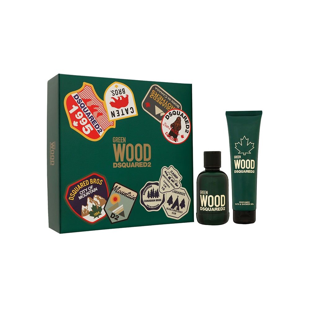 DSquared2 Green Wood Gift Set