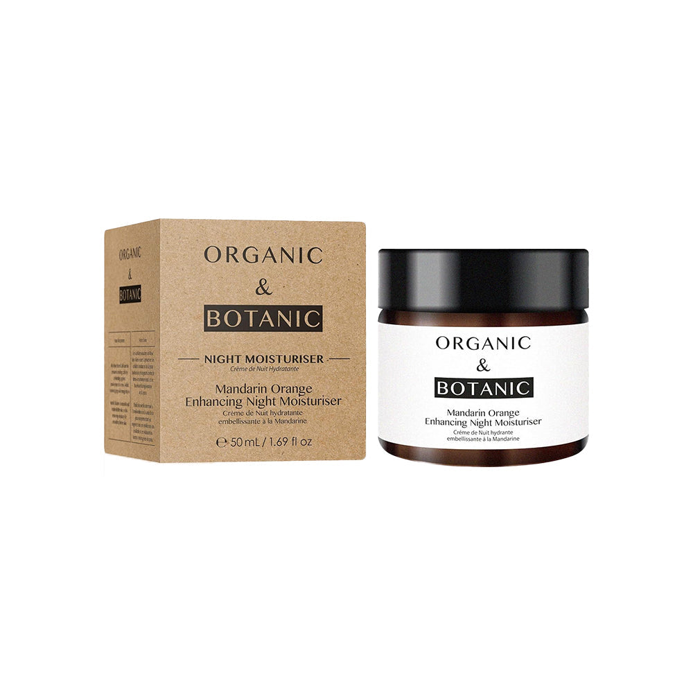 Organic & Botanic Mandarin Orange Enhancing Night Moisturiser 60ml