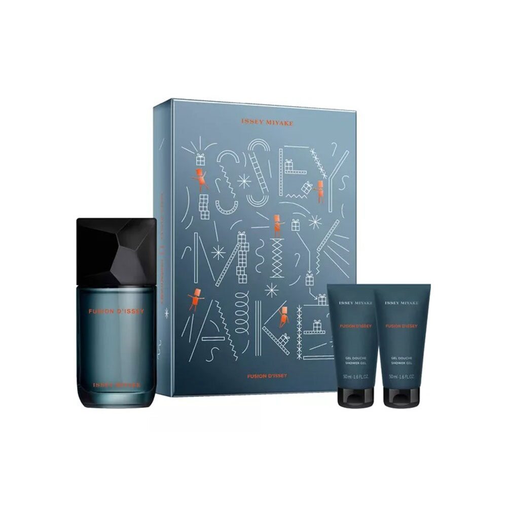 Issey Miyake Fusion d'Issey Gift Set 100ml EDT + 50ml Shower Gel + 50ml Shower Gel
