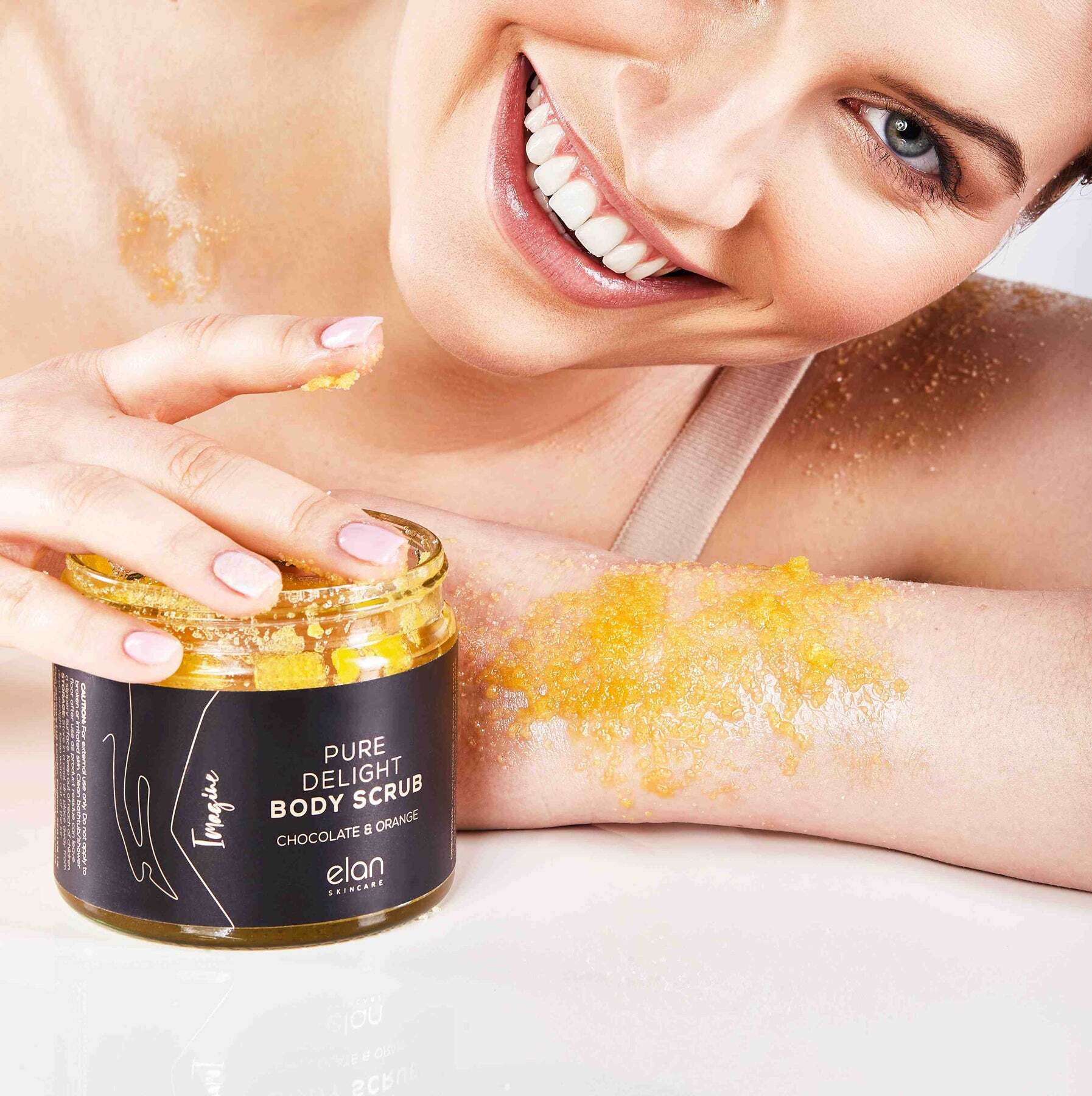 Elan Skincare Hand & Body Scrub Chocolate + Orange 280g