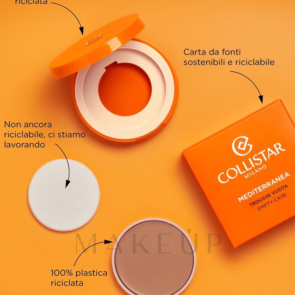 Collistar Mediterranea Sun Compact Foundation Case - Empty