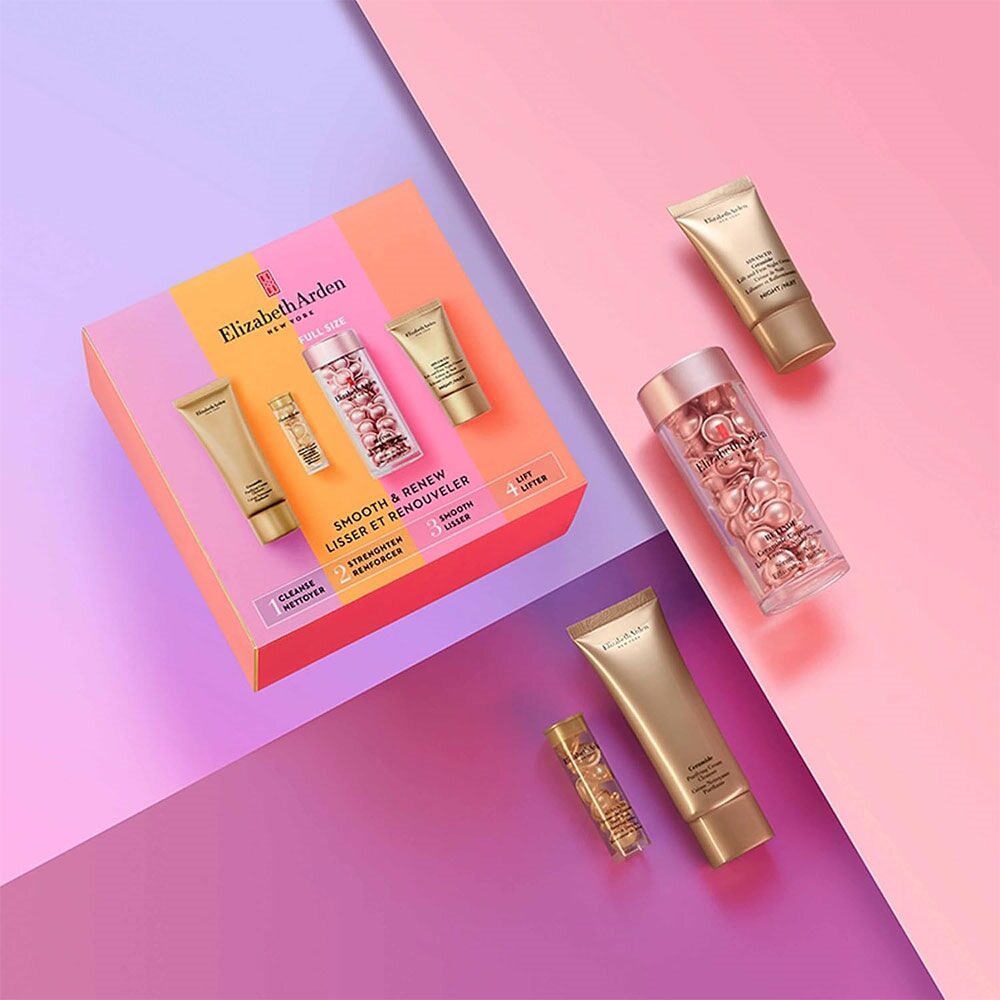 Elizabeth Arden Smooth And Renew Gift Set 4 Pieces