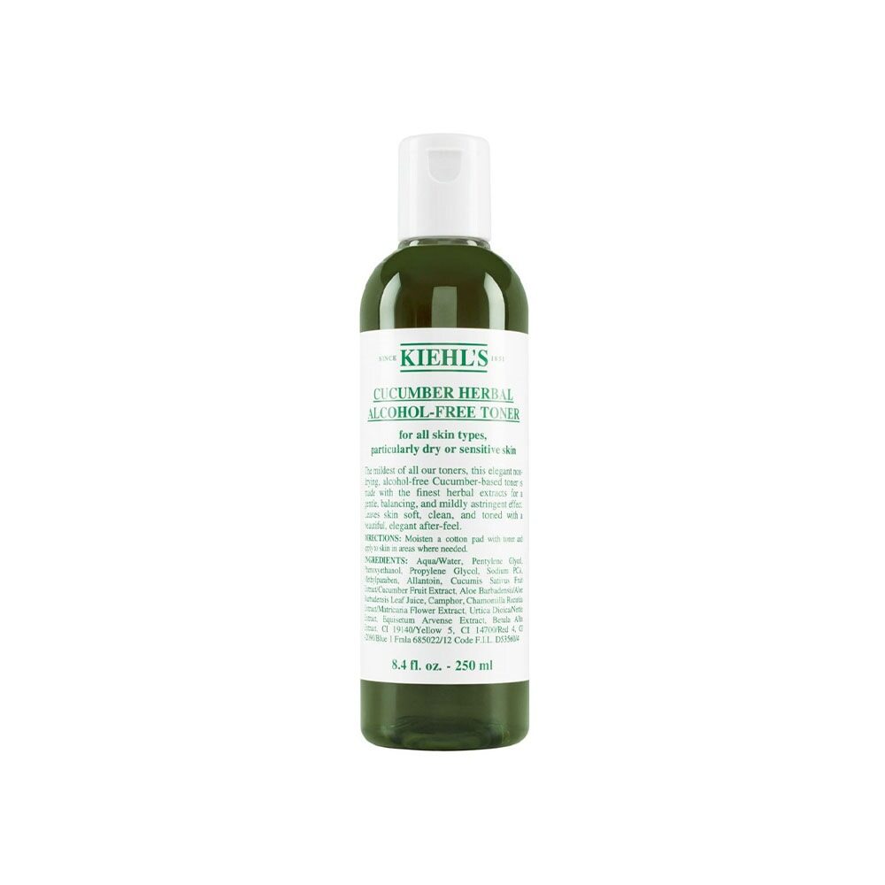 Kiehl's Cucumber Herbal Alcohol-Free Toner 250ml - For Dry And Sensitive Skin