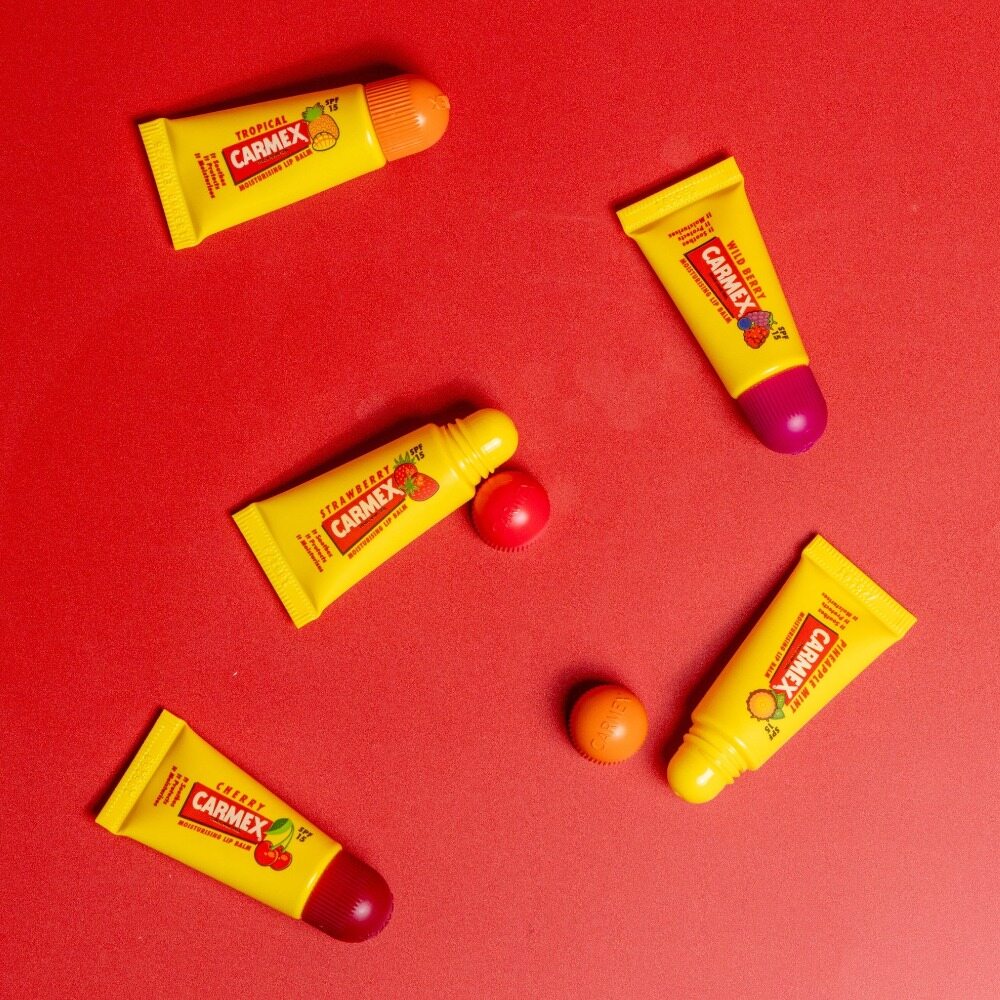 Carmex Fruit Mini Tubes 5pk