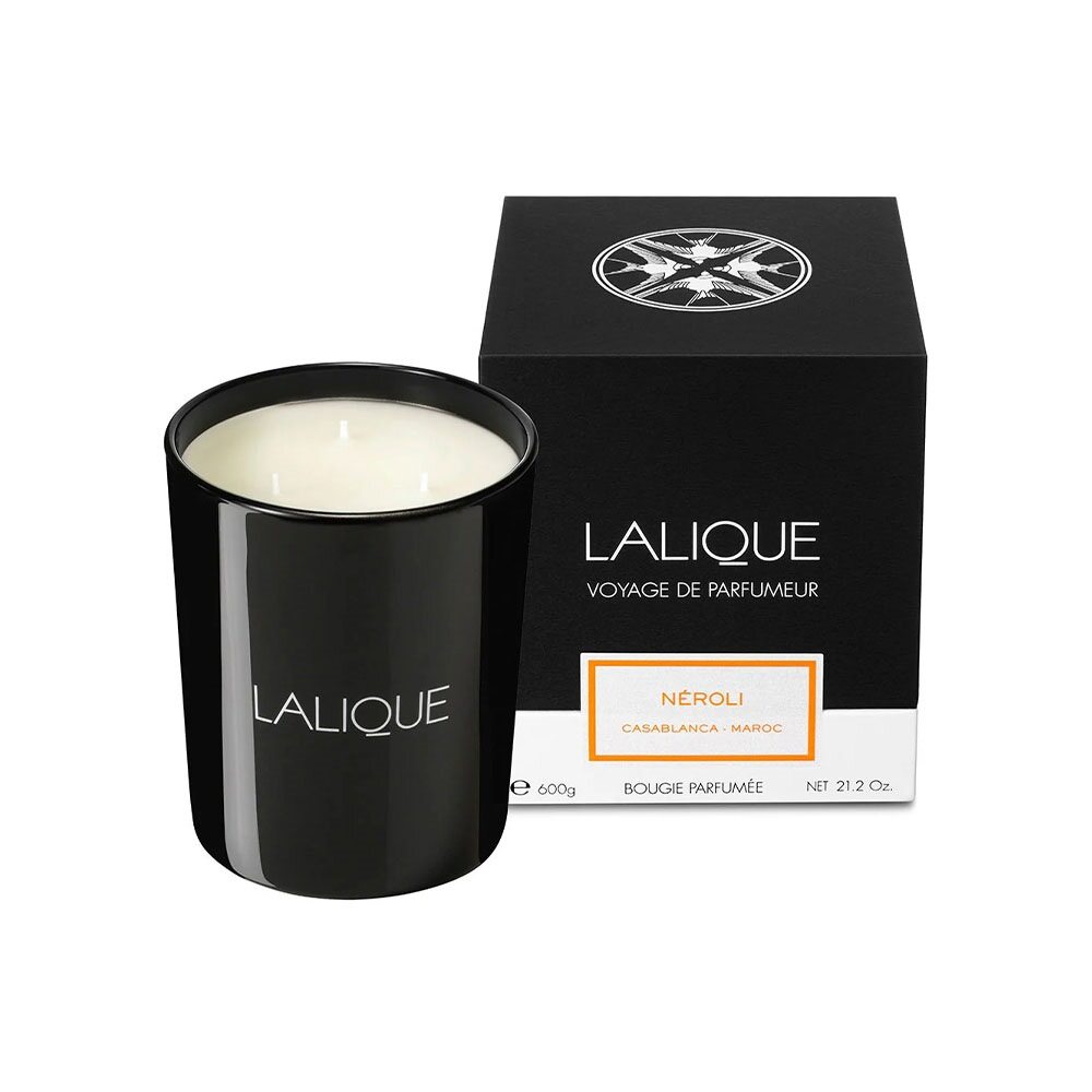 Lalique Candle 600g - Neroli Casablanca