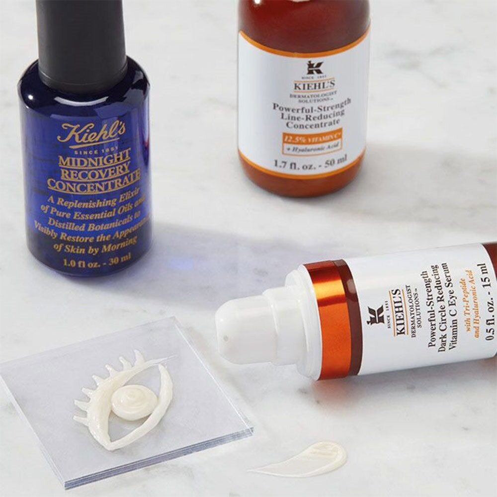 Kiehl's Powerful Strength Line-Reducing & Dark Circle-Diminishing Vitamin C Eye Serum 15ml