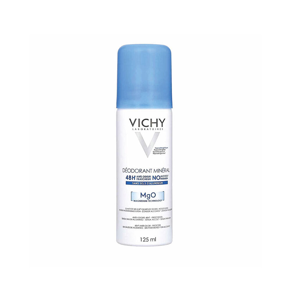 Vichy 48H Mineral Deodorant Spray 125ml - For Sensitive Skin