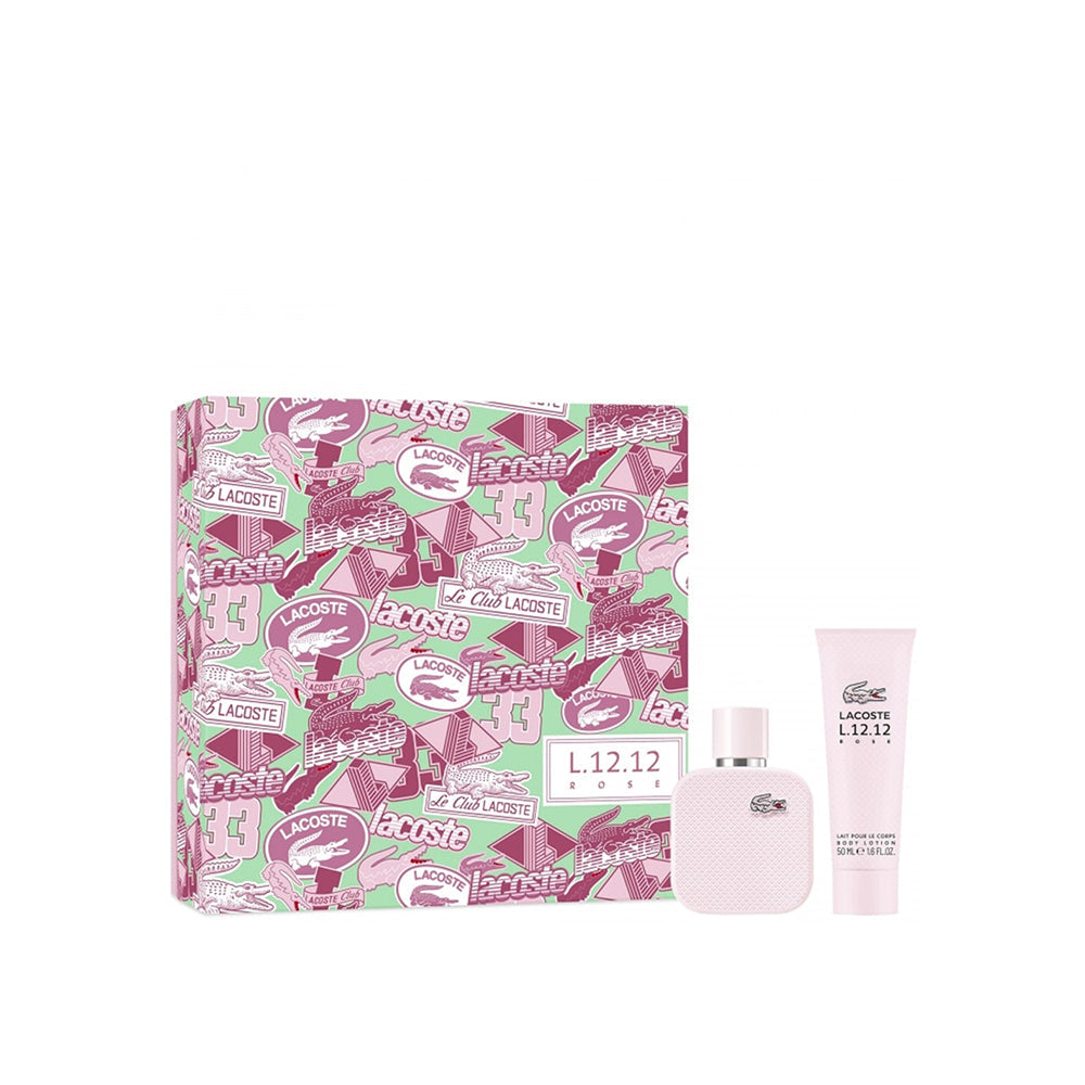 Lacoste L.12.12 Eau de Parfum Rose Gift Set