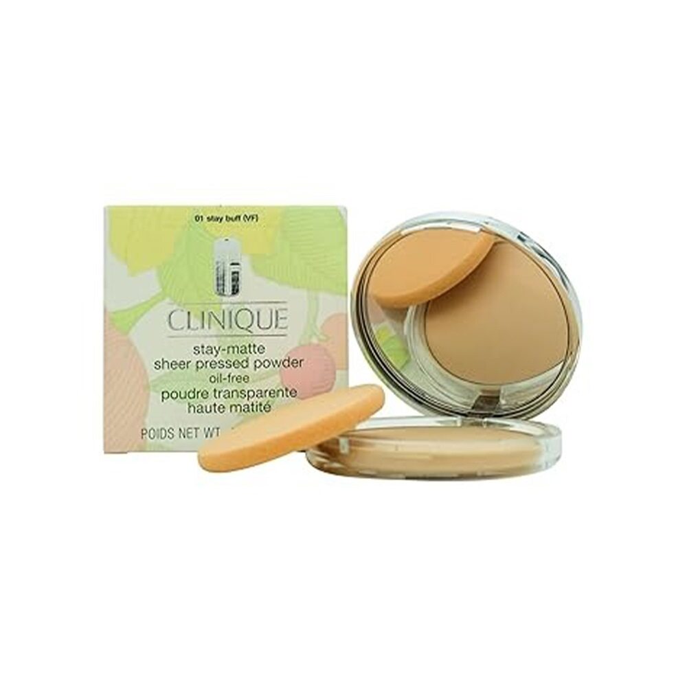 Clinique Stay-Matte Sheer Pressed Powder - Stay Buff