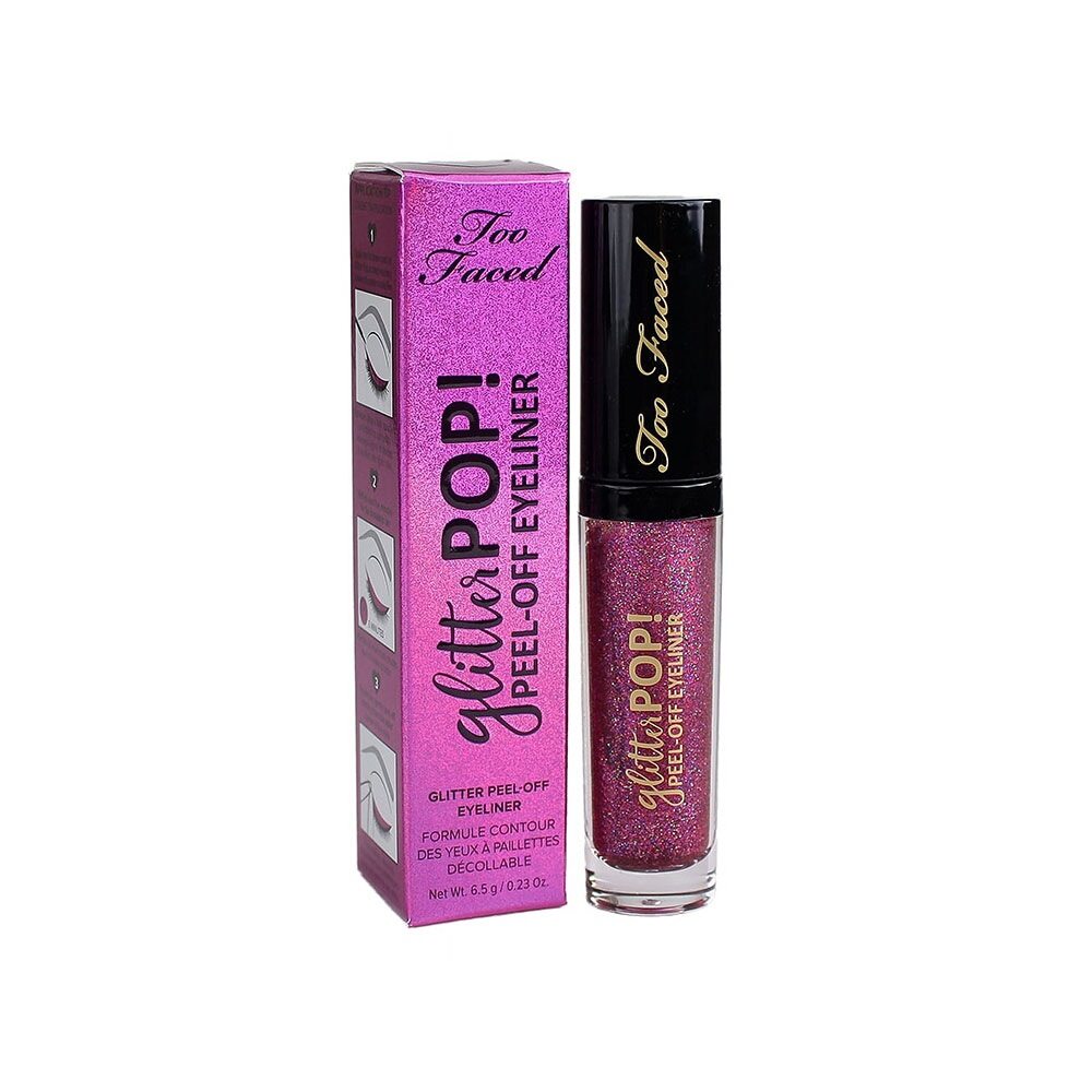Too Faced Glitter Pop Peel Off Eyeliner 6.5g - Kitty Glitter