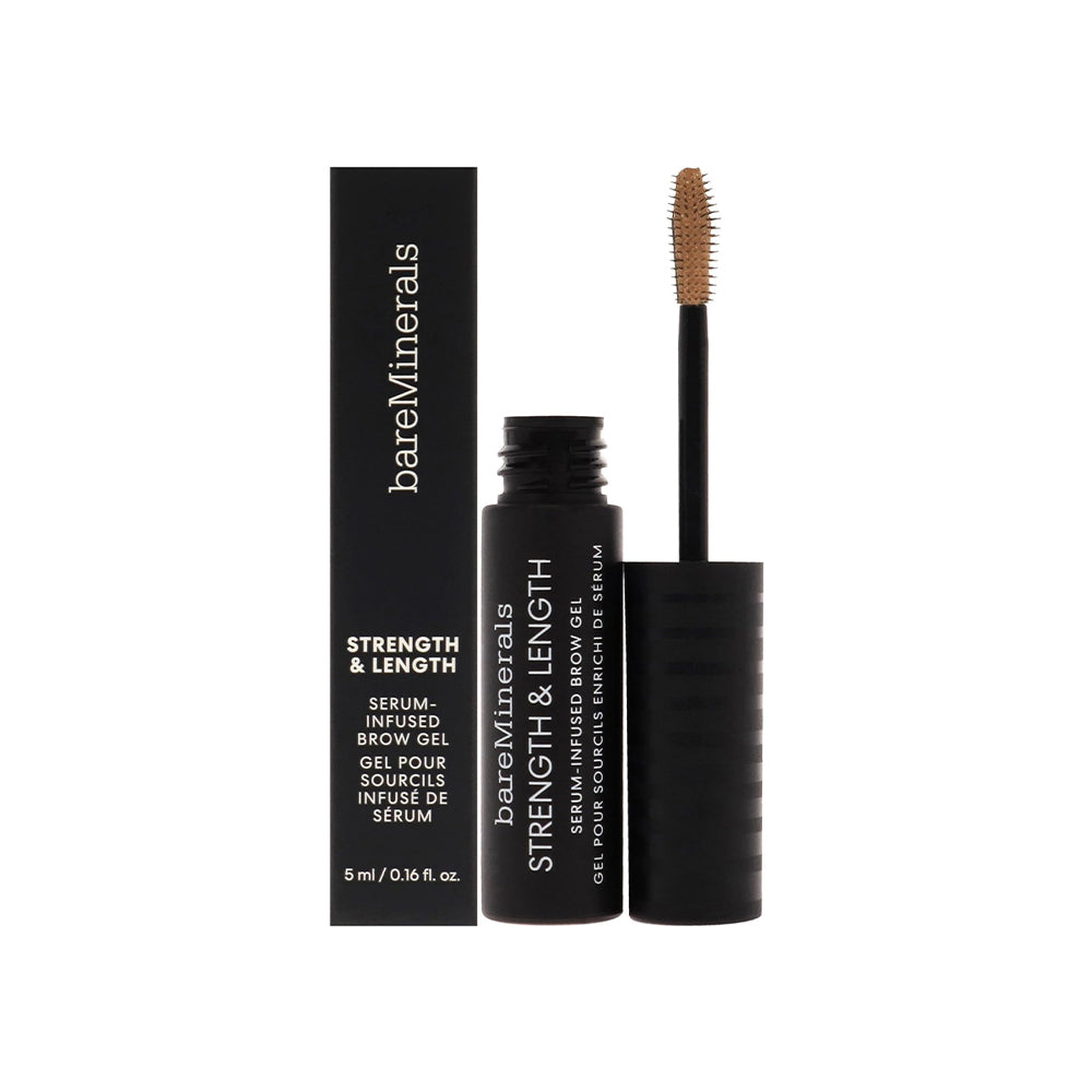 bareMinerals Strength & Length Serum-Infused Brow Gel 5ml - Honey