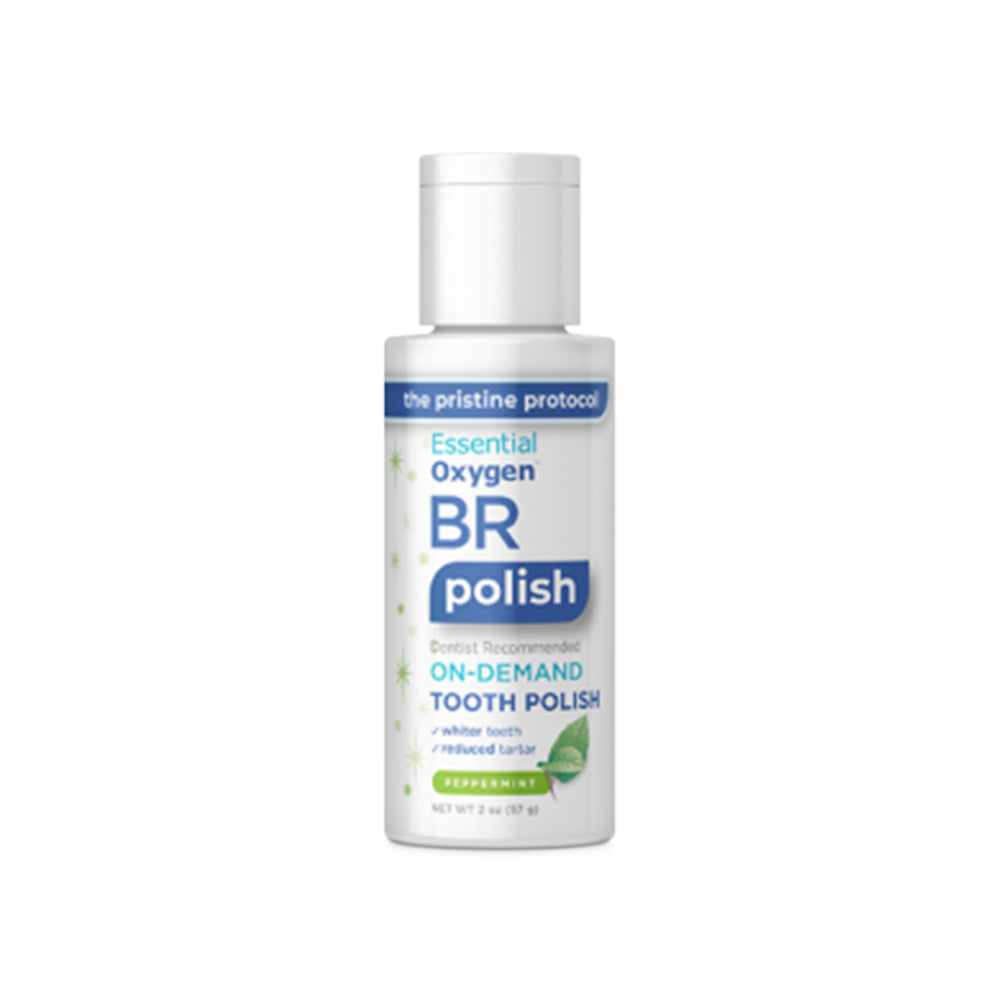 Essential Oxygen BR Tooth Polish Peppermint 57g