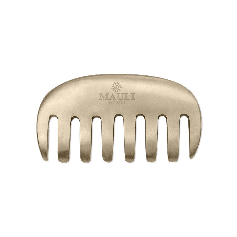 Mauli Rituals Grow Strong Kansa Comb Massage Tool