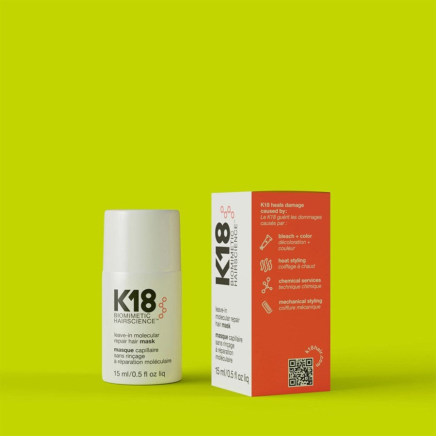 K18 Leave-In Repair Hair Mask 15ml
