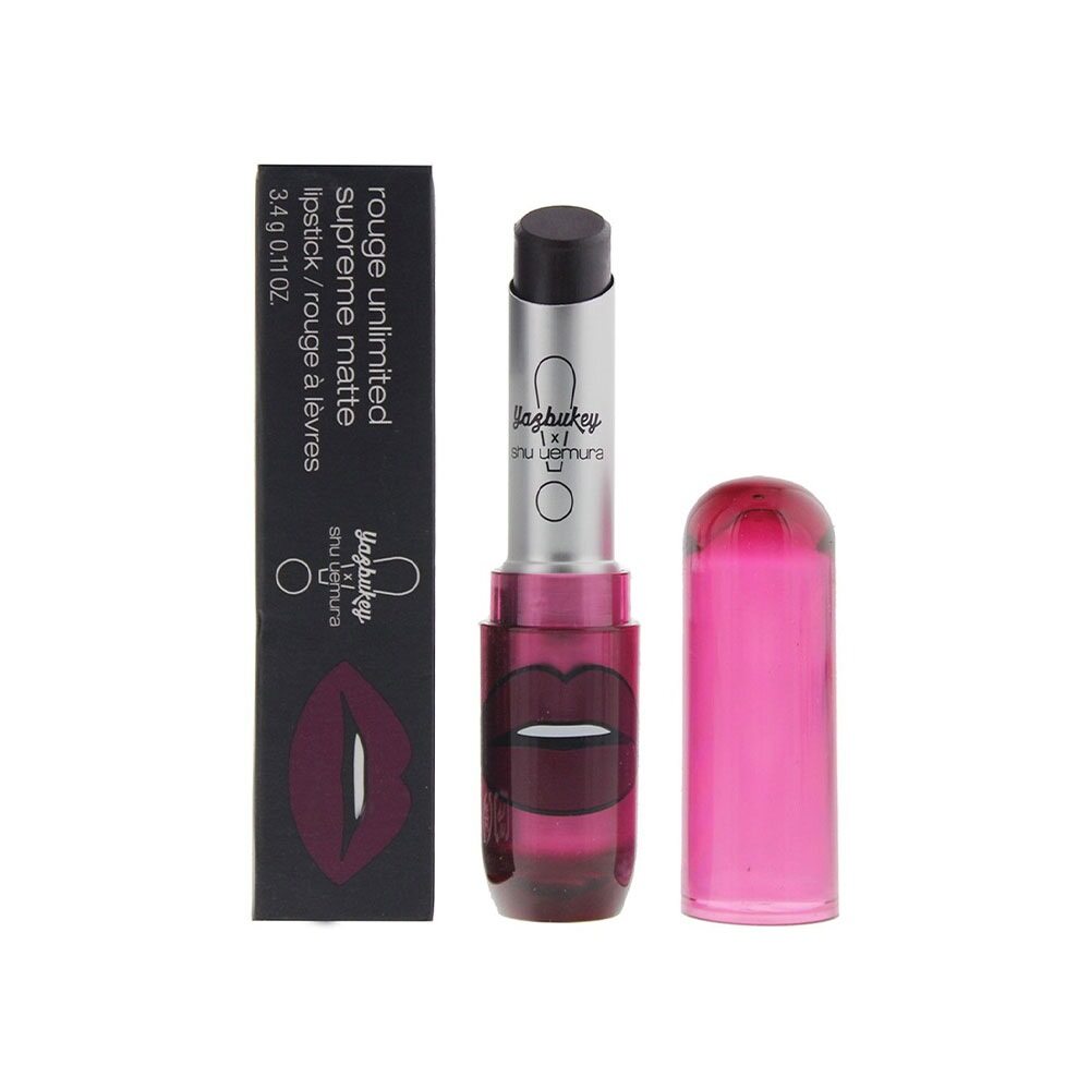 Shu Uemura x Yazbukey Rouge Unlimited Supreme Matte Lipstick 3.4g - Grape Jam