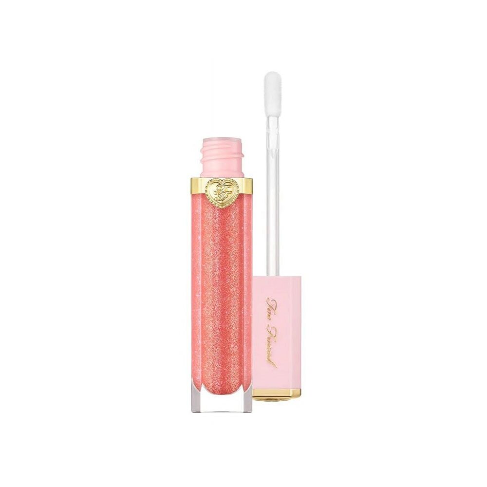 Too Faced Rich & Dazzling High-Shine Sparkling Lip Gloss 7g - Sunset Crush