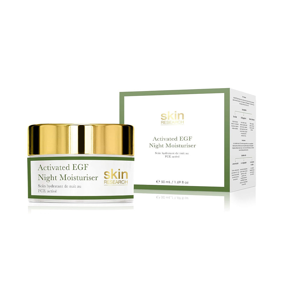 Skin Research Activated Epidermal Growth Factor Night Moisturiser 50ml