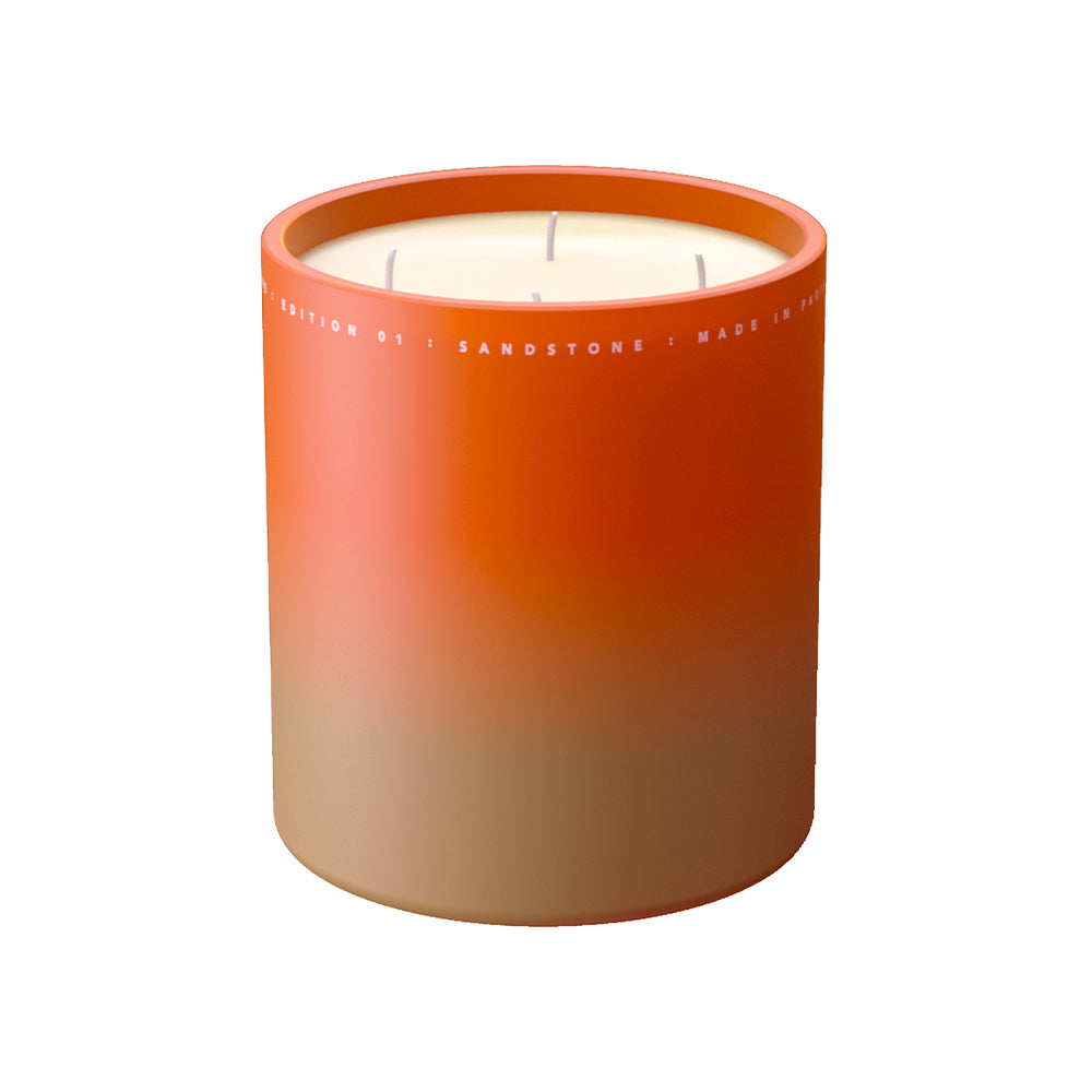 Never Go Alone Sandstone Candle XXL