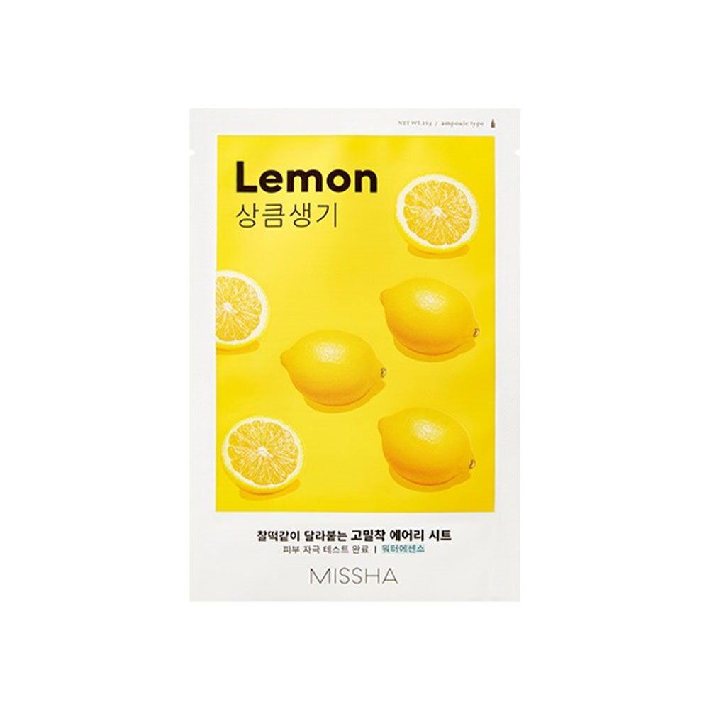Missha Airy Fit Sheet Mask 19g - Lemon