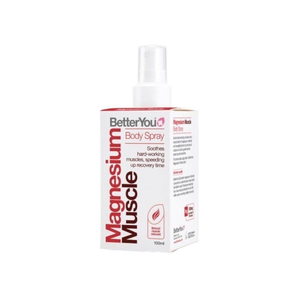 BetterYou Magnesium Muscle Body Spray 100ml