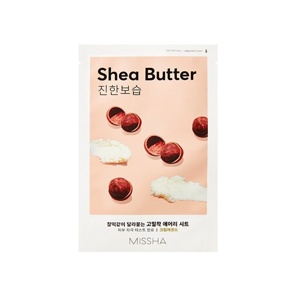 Missha Airy Fit Sheet Mask 19g - Shea Butter