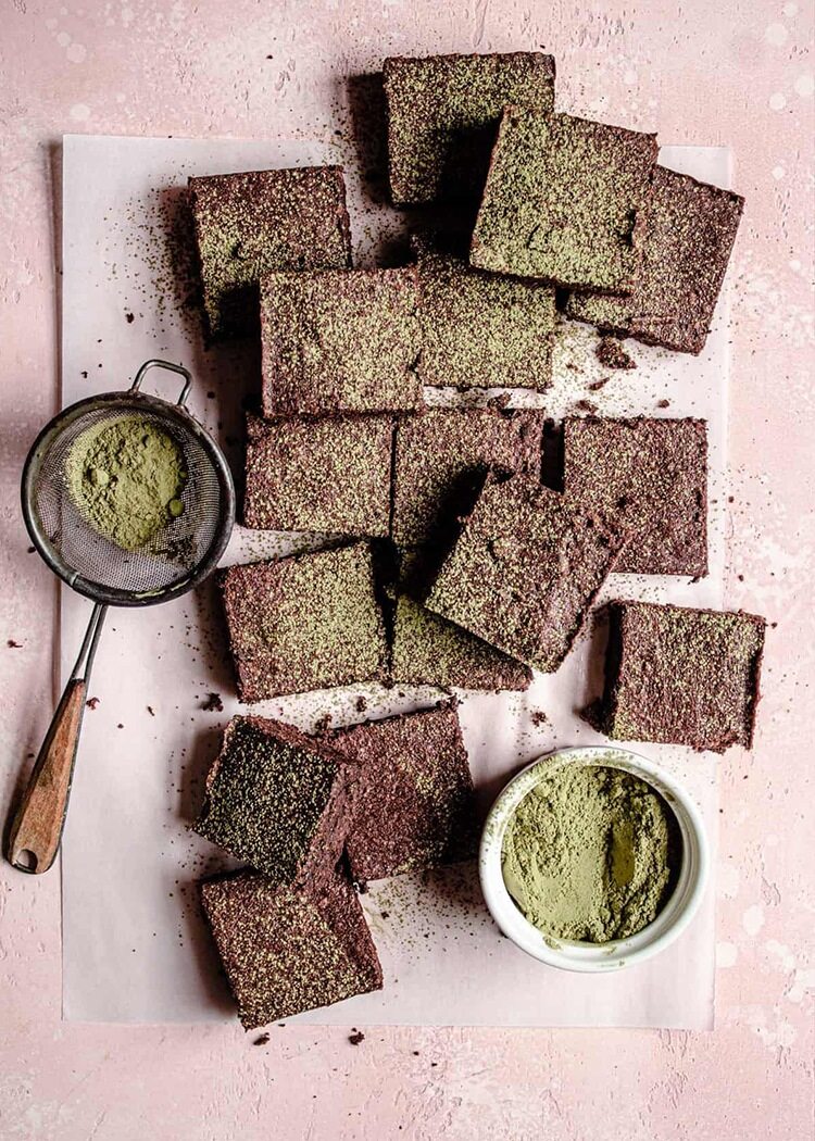 Energy-Boost Chocolate Matcha Bars