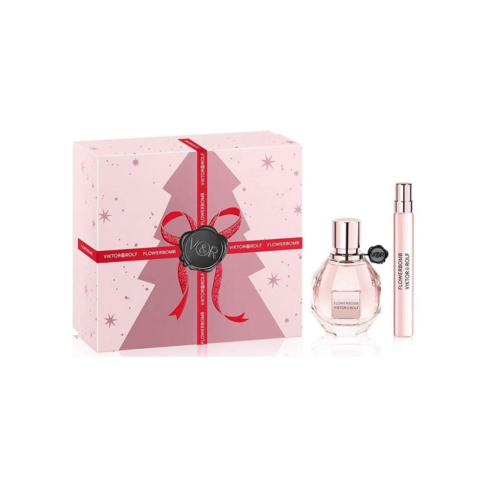 Viktor & Rolf FlowerBomb Gift Set 50ml EDP + 10ml EDP