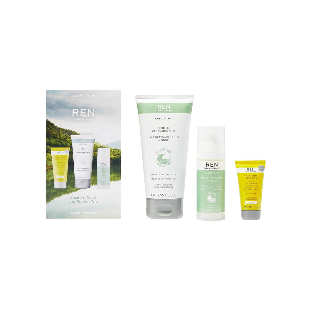 REN Clean Skincare Calm & Protect Gift Set