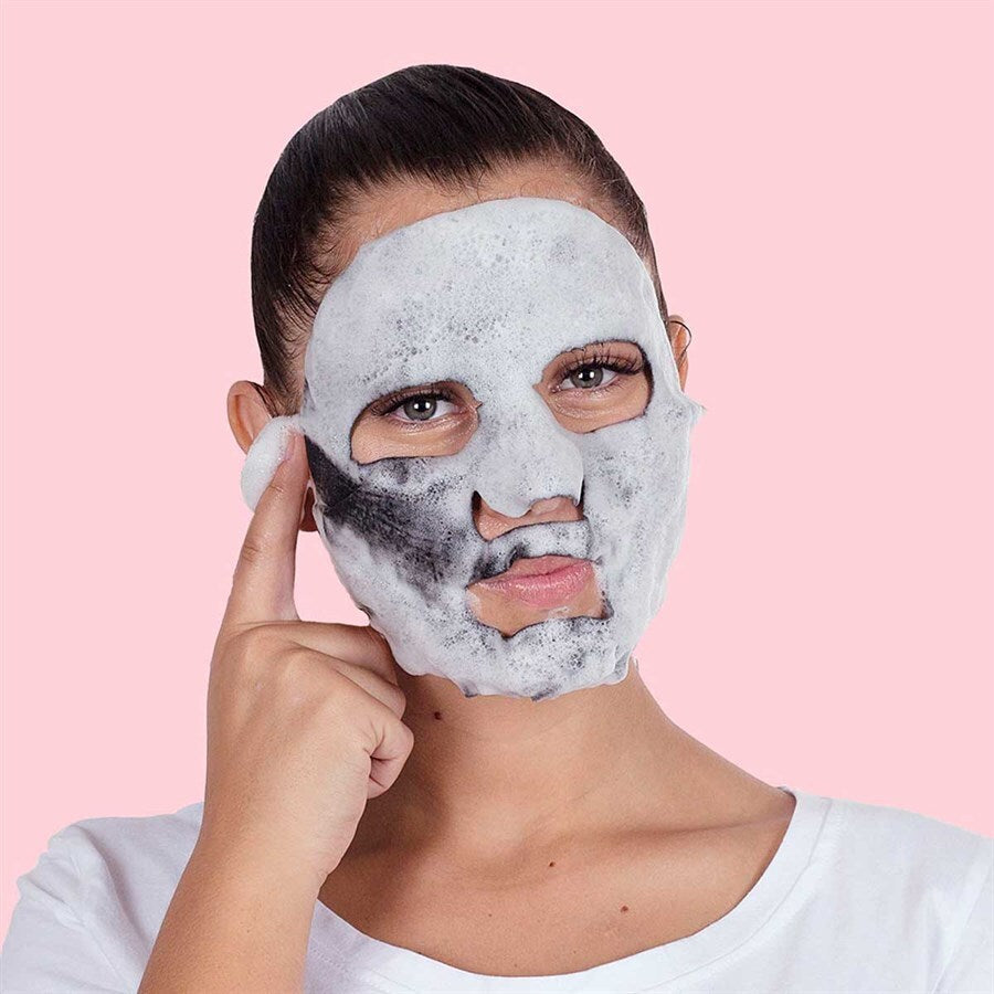 Skin Republic Bubble Purifying & Charcoal Face Sheet Mask