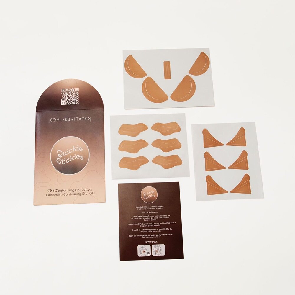 Khol Kreatives Quickie Stickies: The Contouring Collection