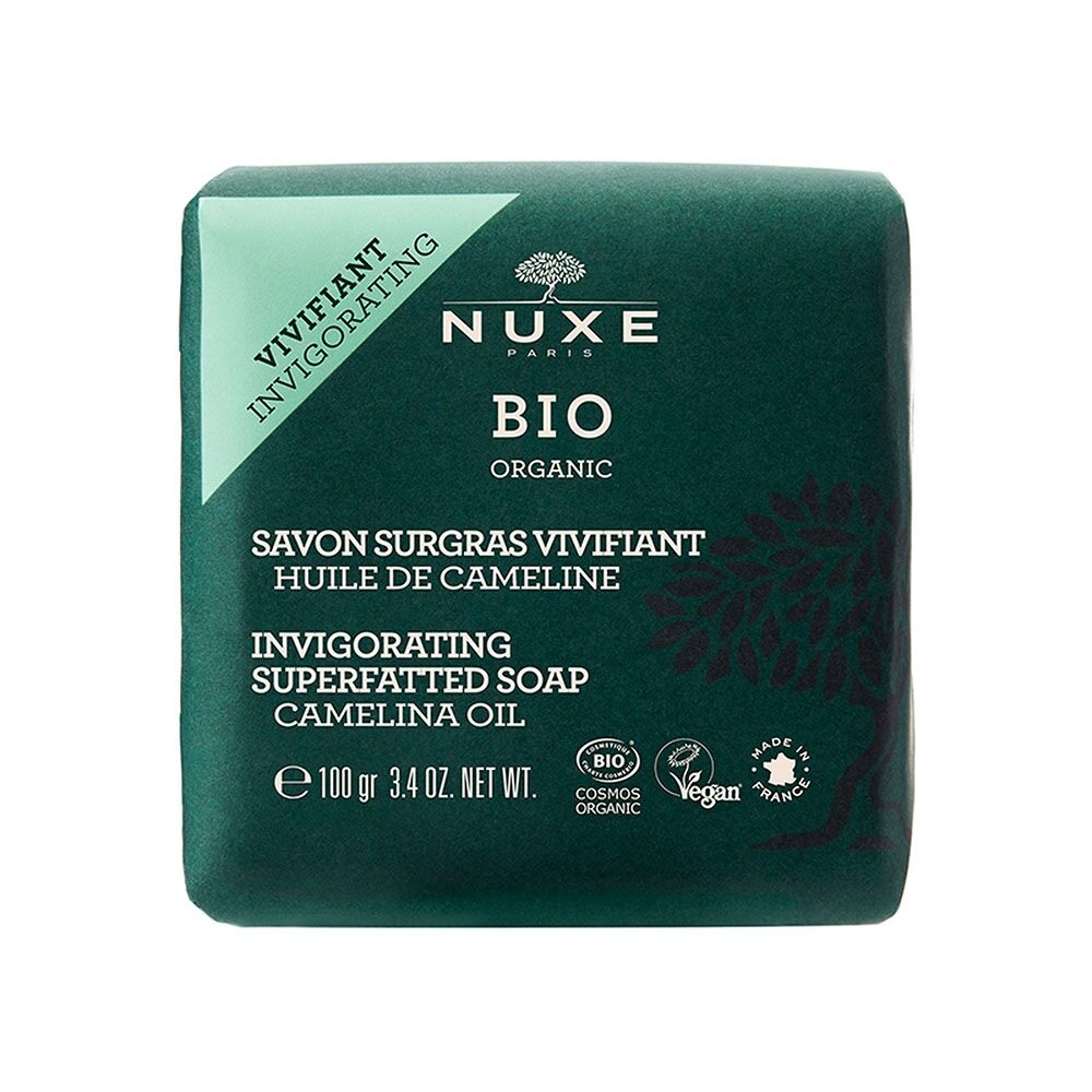 Nuxe Bio Organic Invigorating Superfatted Soap 100g