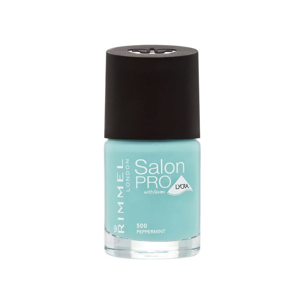 Rimmel Salon Pro With Lycra Nail Polish 12ml - 500 Peppermint