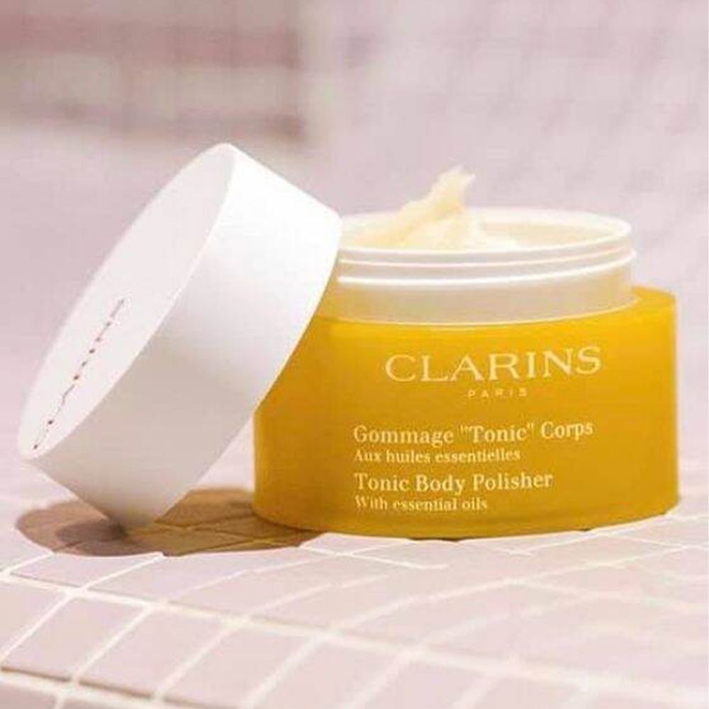 Clarins Aroma Tonic Sugar Polisher 250g - With Essential Oils