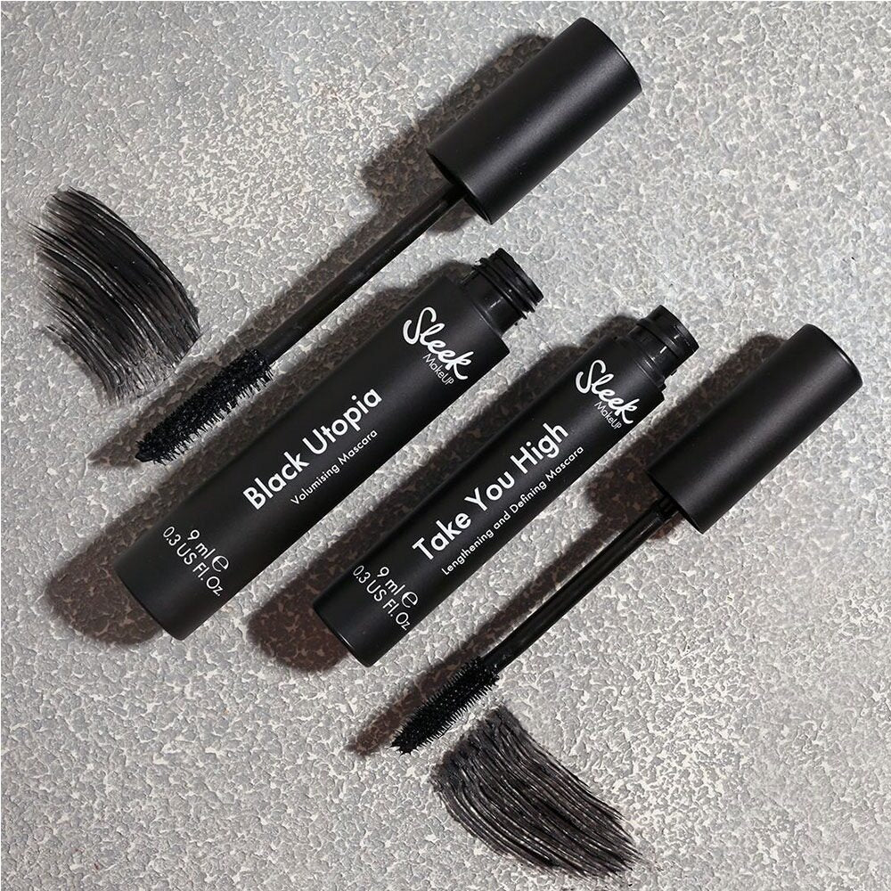 Sleek Black Utopia Mascara 9ml - Black