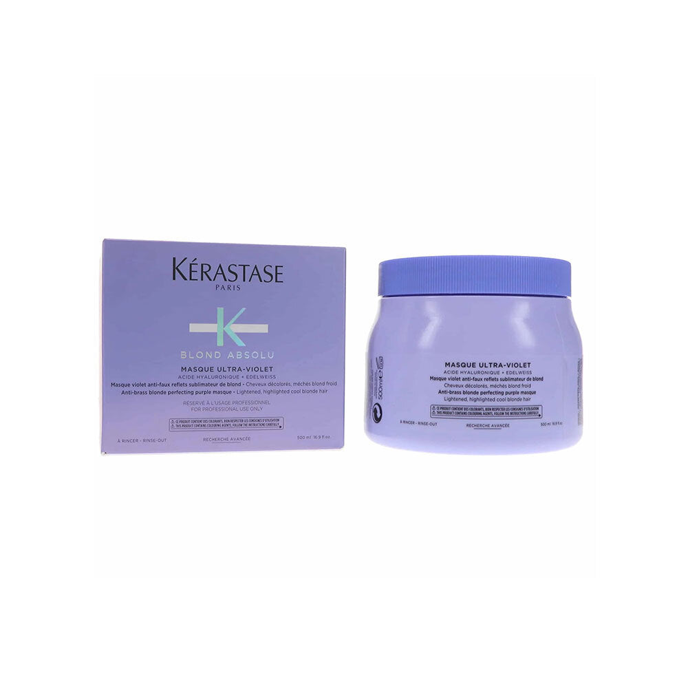 Kérastase Blond Absolu Ultra Violet Hair Mask 500ml - For Blond Hair