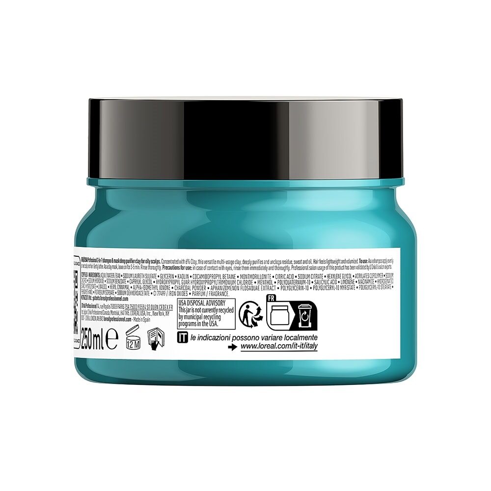L'Oréal Scalp Advanced Anti-Oiliness 2-In-1 Deep Purifier Clay 250ml