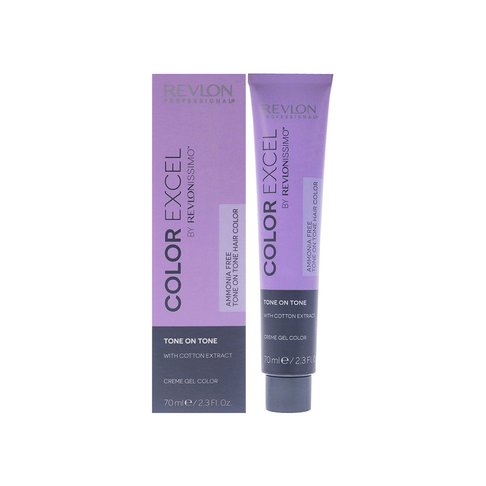 Revlon Revlonissimo Color Excel Creme Gel Hair Colour 70ml - 4.65 Medium Red Mahogany Brown