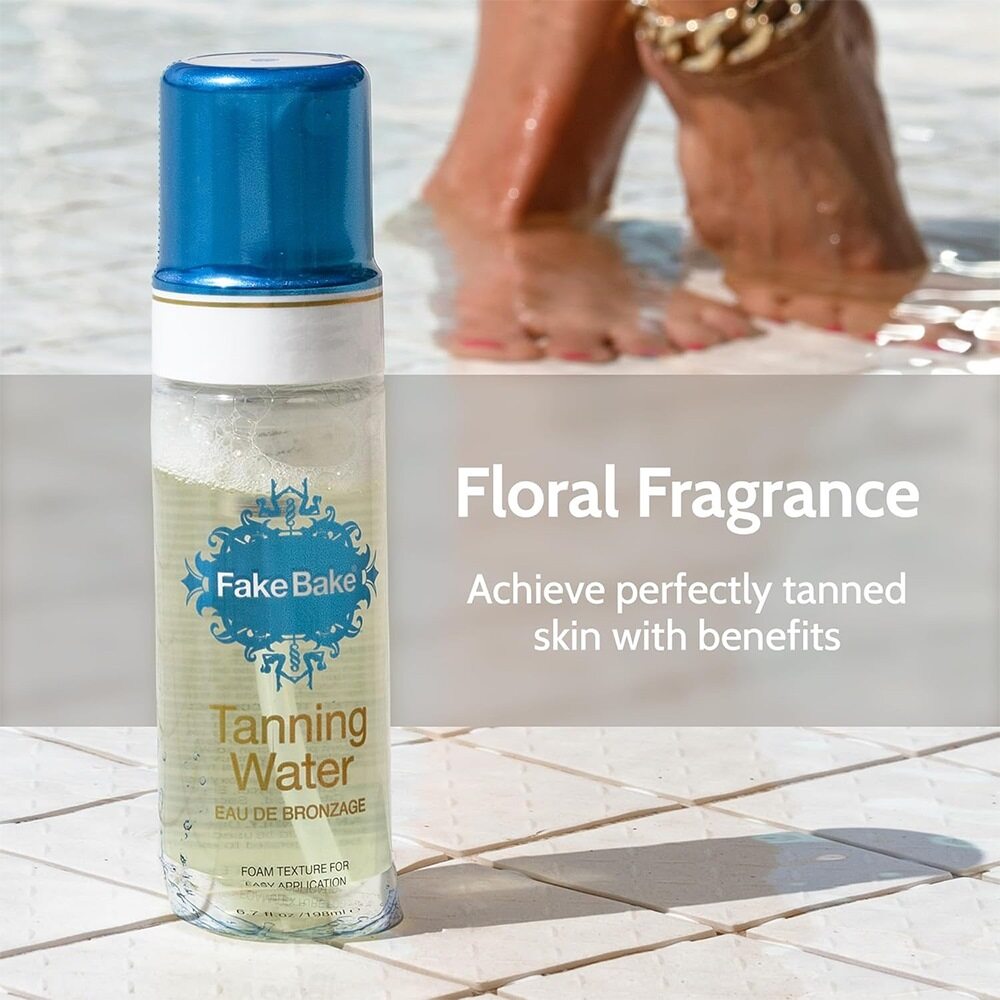 Fake Bake Eau de Bronzage Tanning Water 198ml Spray + Mitt