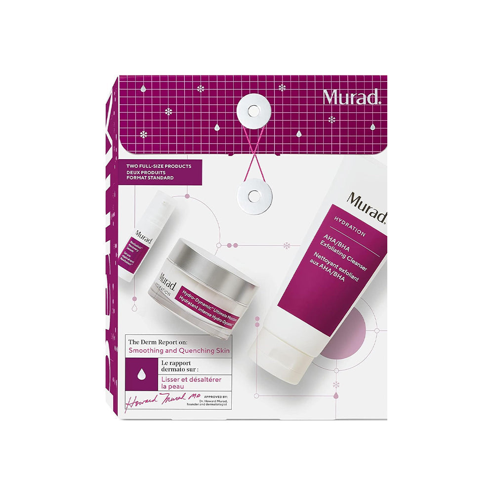 Murad The Derm Report Smoothing & Quenching Skin Set