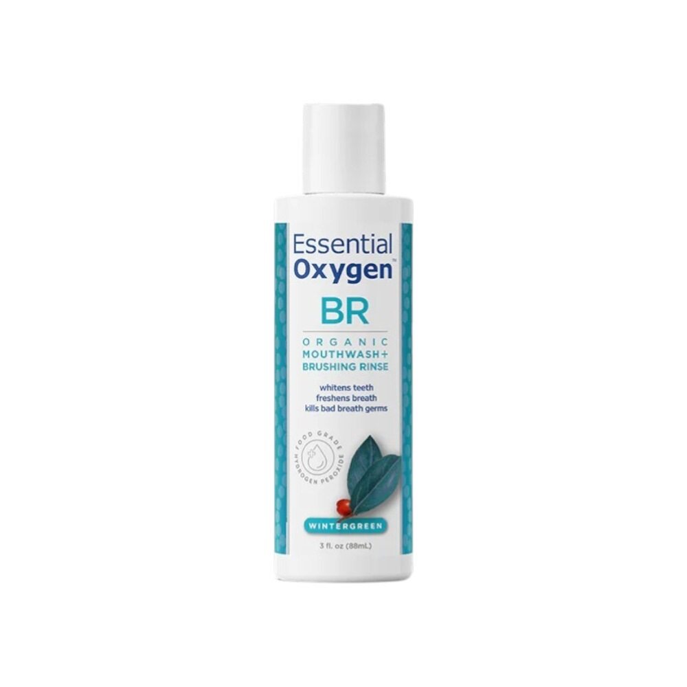 Essential Oxygen BR Mouthwash Rinse Wintergreen 88ml