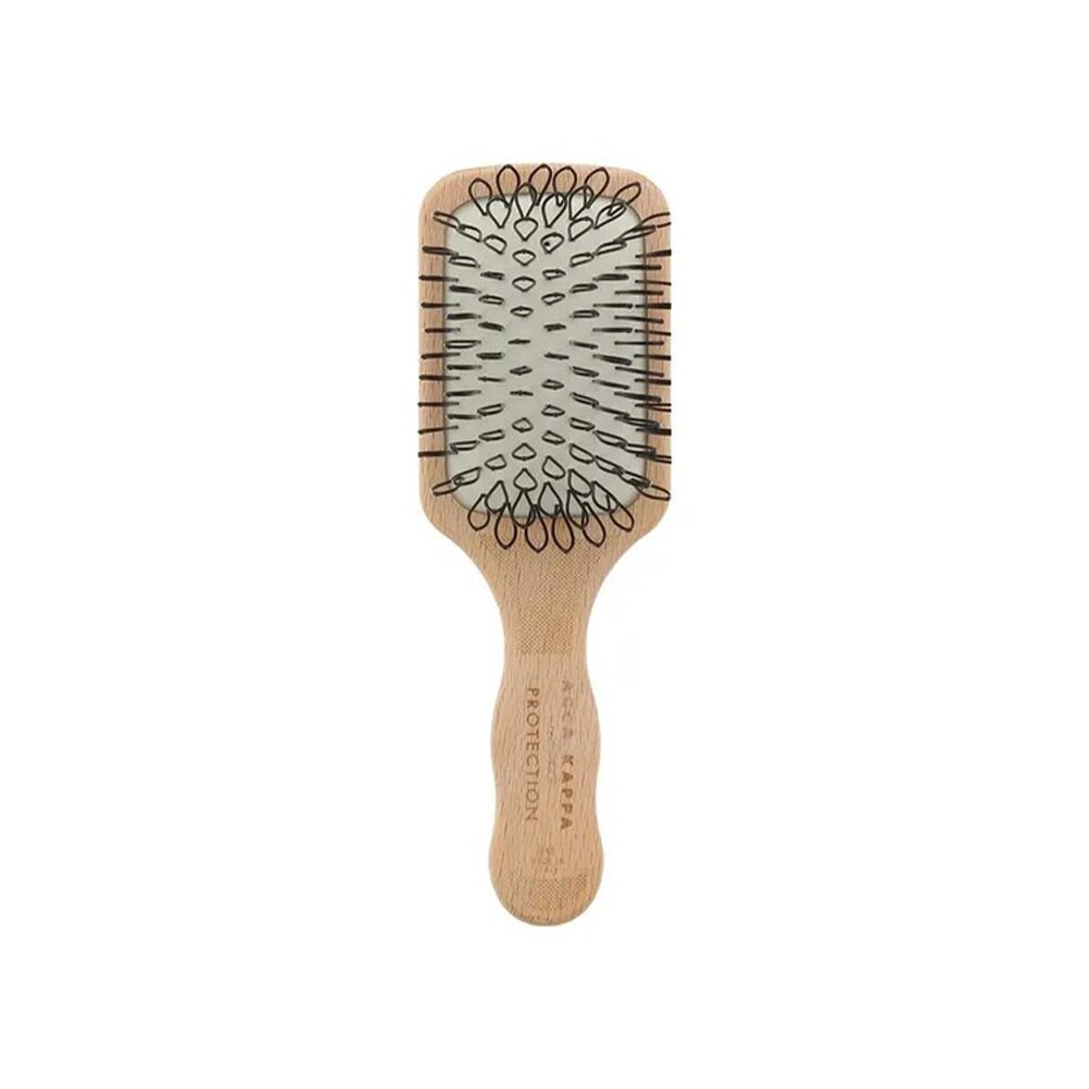 Acca Kappa Beech Wood Mini Paddle Hair Brush