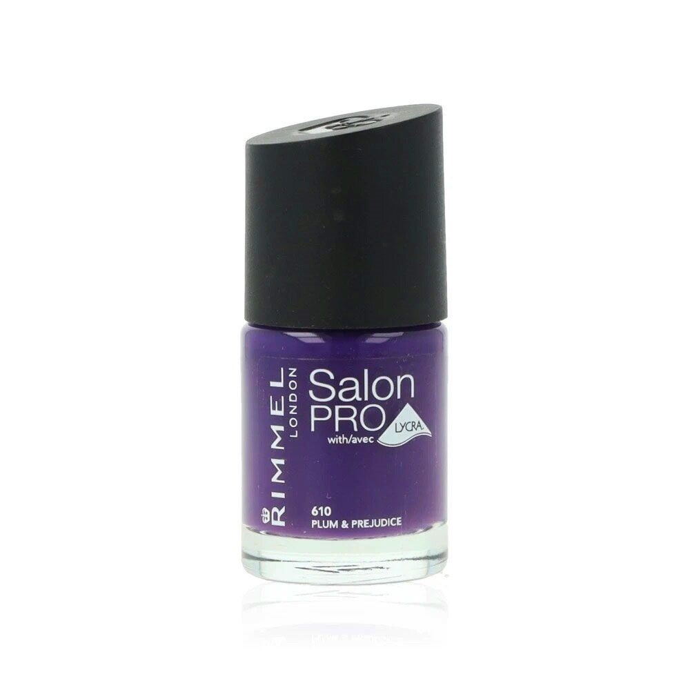 Rimmel Salon Pro Nail Polish 12ml - 610 Plum & Prejudice