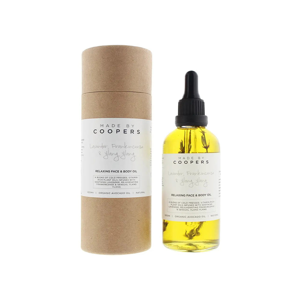 Made By Coopers Frankincense Ylang Ylang Relaxing Face & Body Oil 100ml