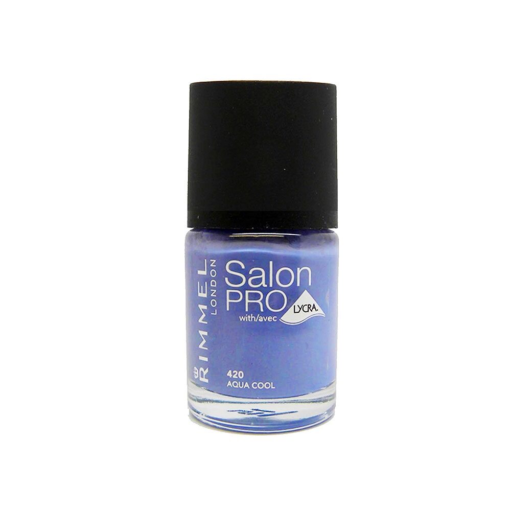 Rimmel Salon Pro Nail Polish 12ml - 420 Aqua Cool
