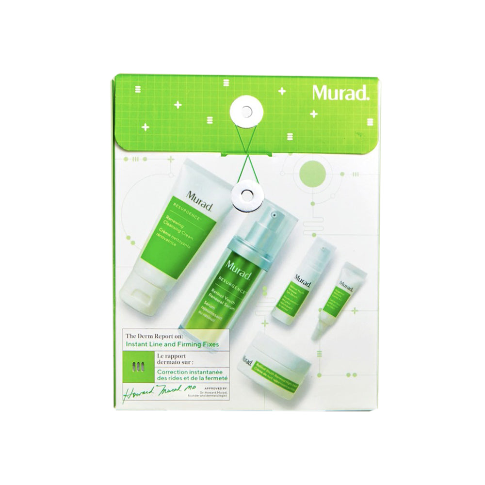 Murad The Derm Report Instant Line And Firming Fix Set