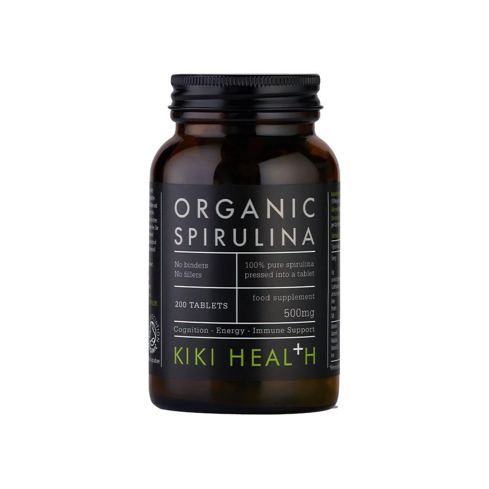 KIKI Health Spirulina, 500mg  200 tablets