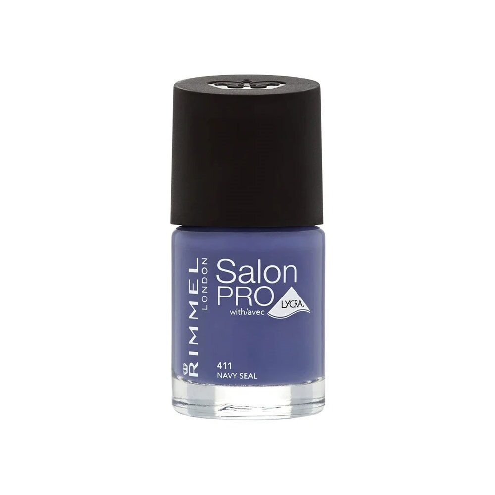 Rimmel Salon Pro Nail Polish 12ml - 411 Navy Seal